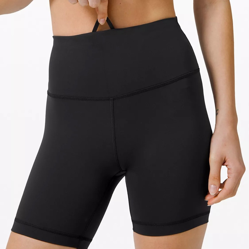 Lululemon Wunder train high rise short 6”